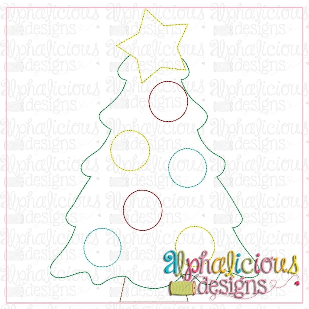 Polka Dot Tree-Triple Bean