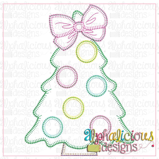 Polka Dot Tree with Bow-Blanket