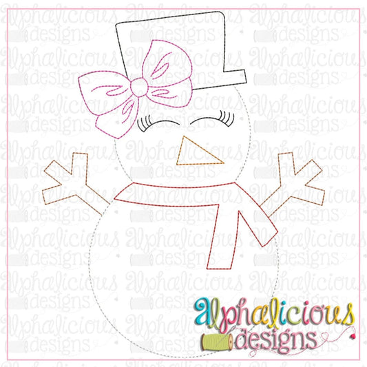 Snowgirl- Triple Bean