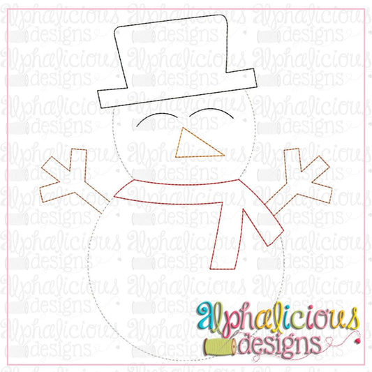 Snowman- Triple Bean