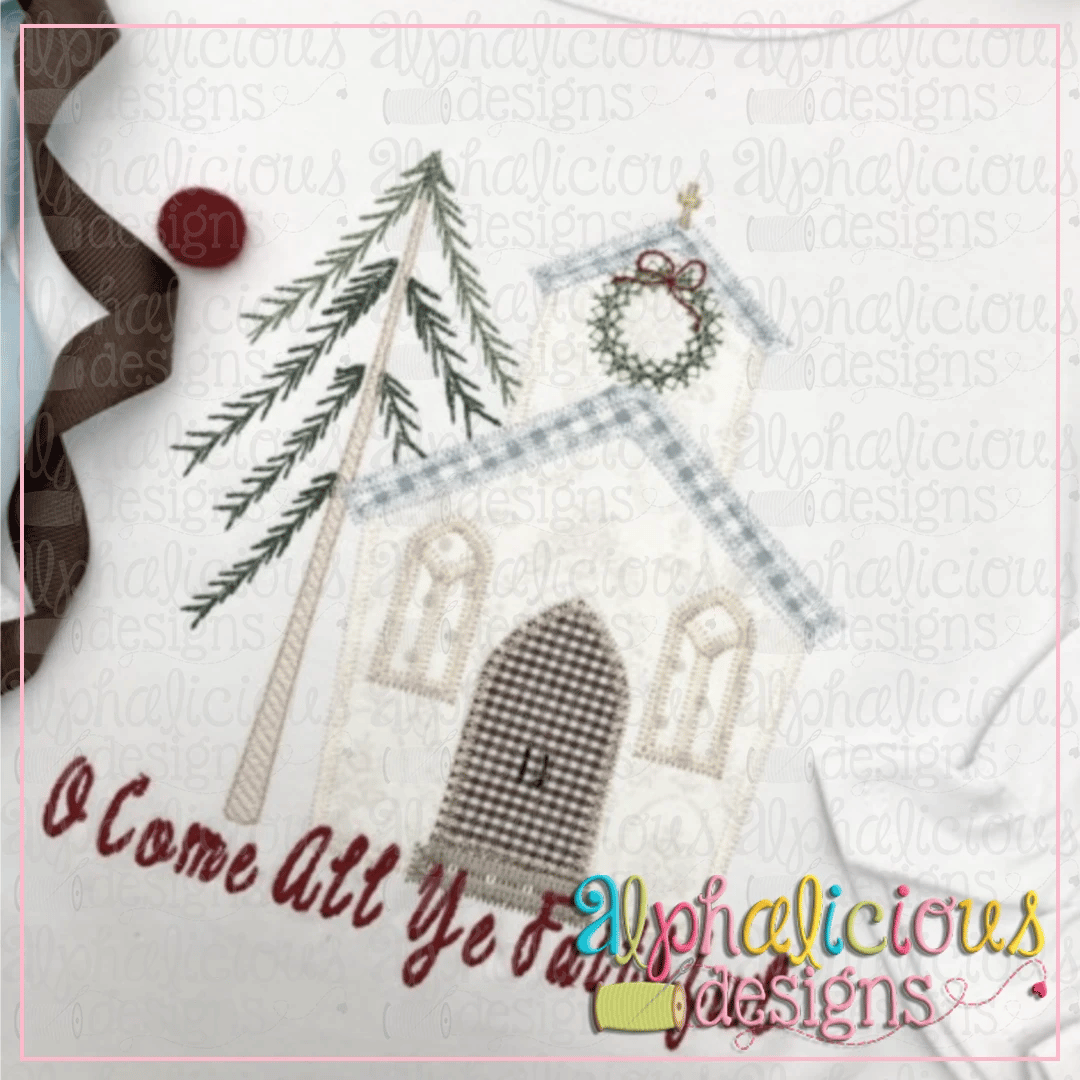 Christmas Church-Zig Zag