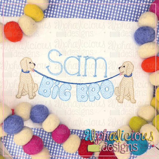 Big Bro Pup Bunting-Sketch