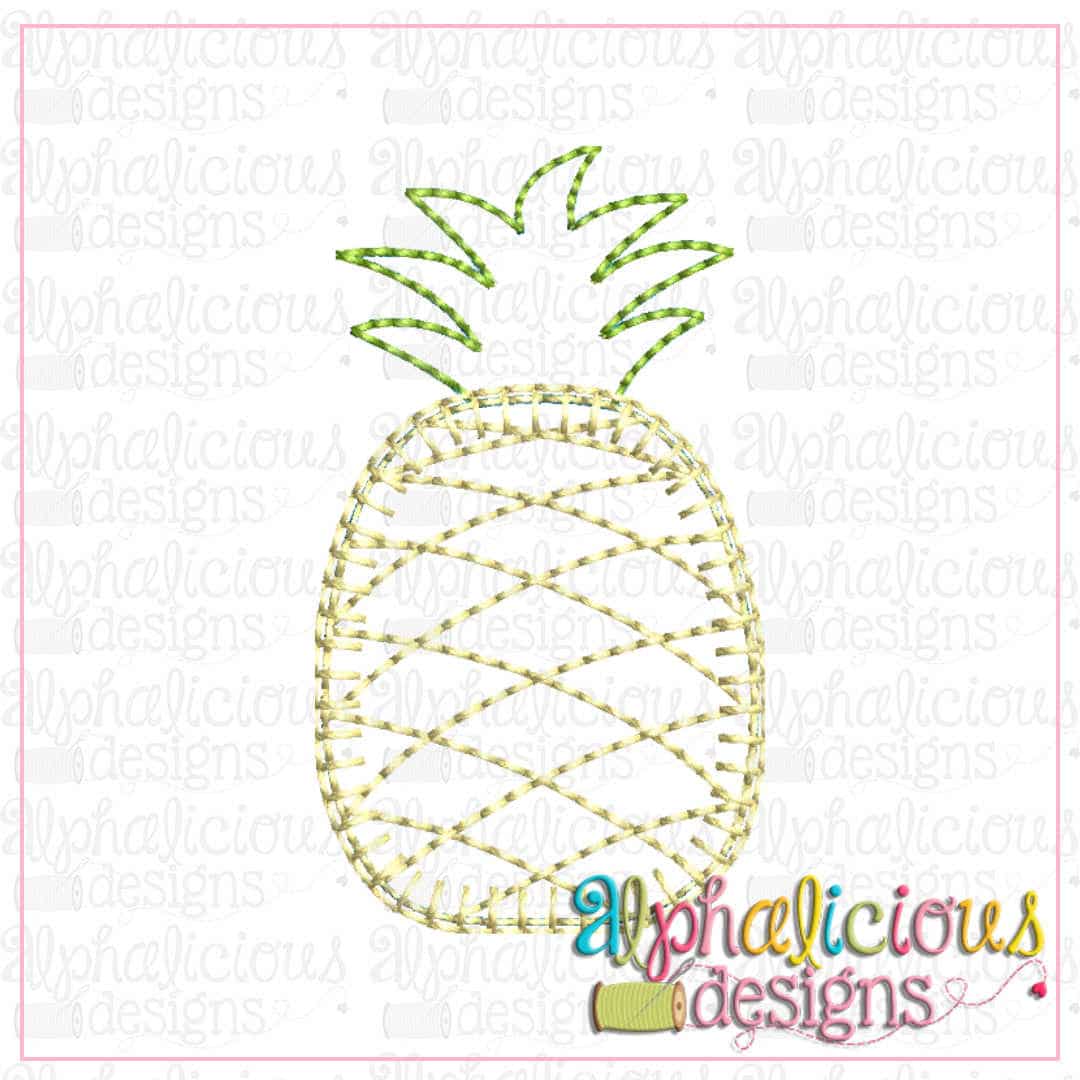 Pineapple-Mini-Applique