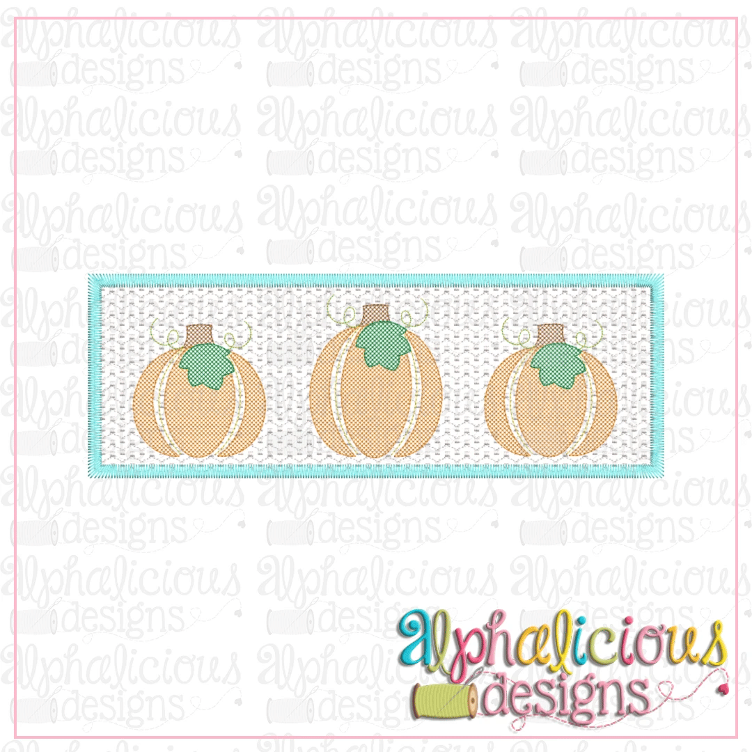 Smocked Pumpkins-ZigZag