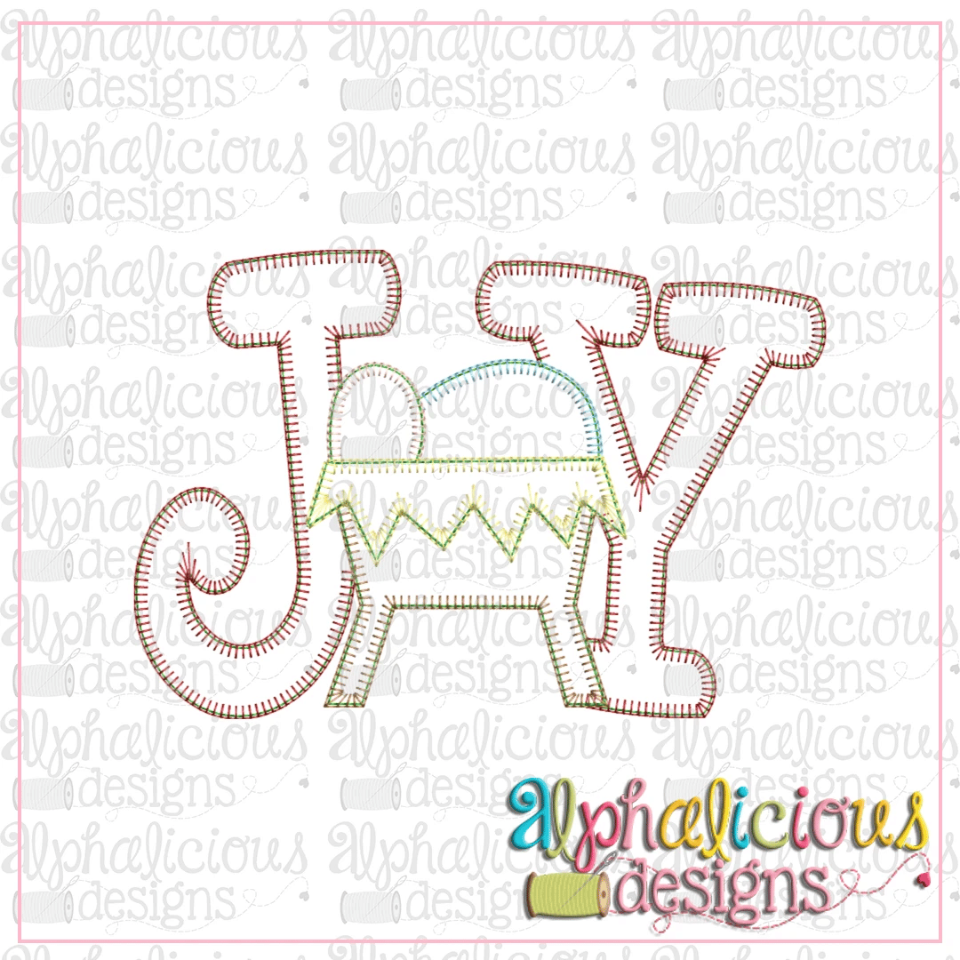 JOY Nativity-Blanket