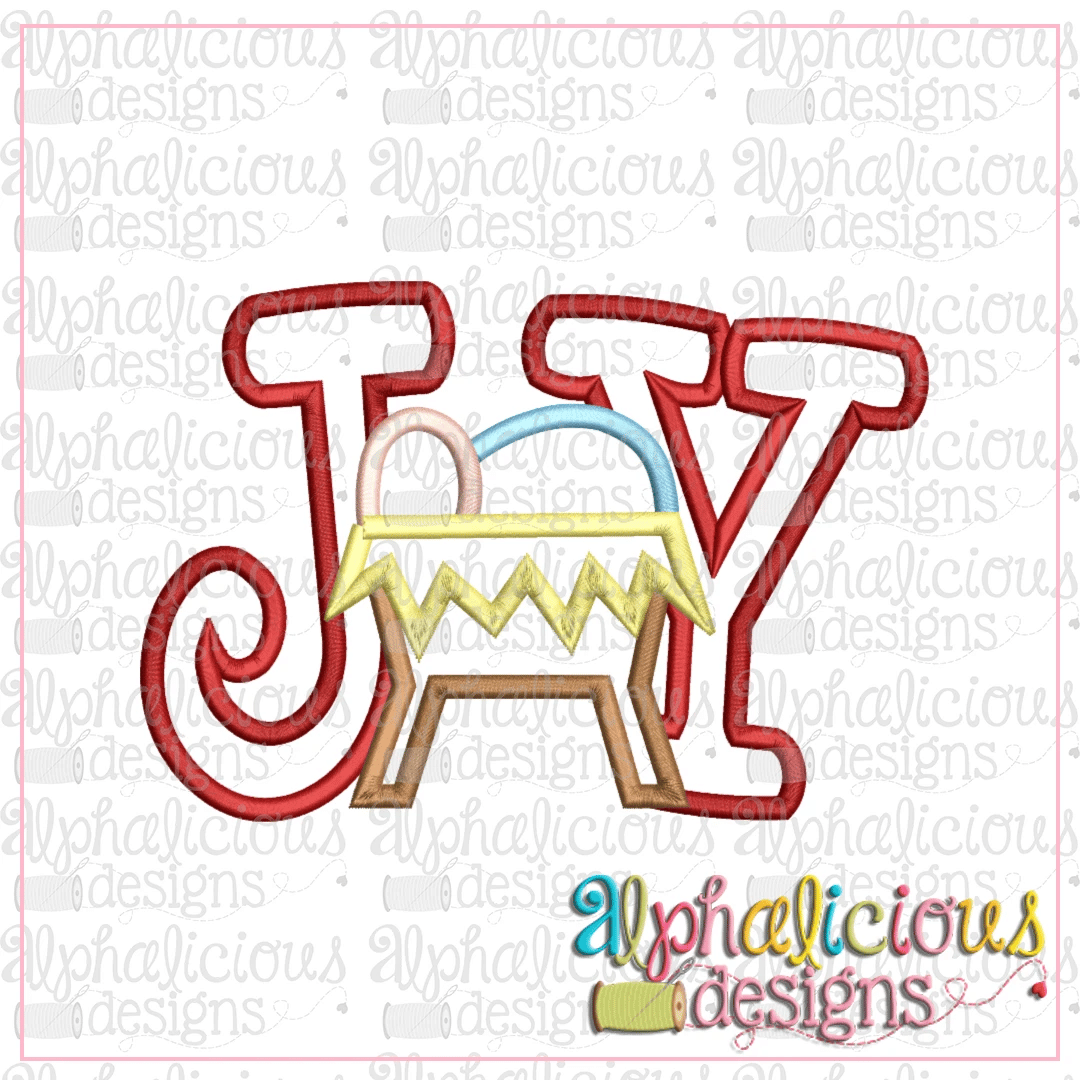 JOY Nativity-Satin
