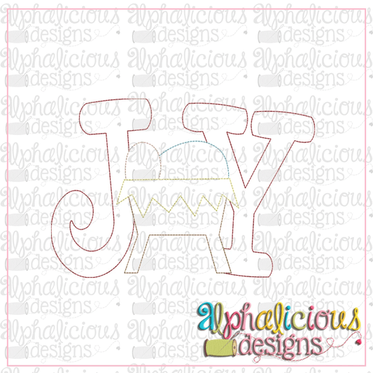 JOY Nativity-Triple Bean