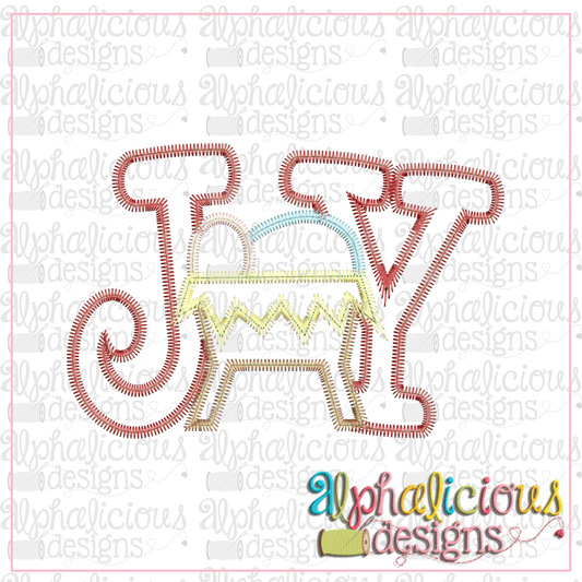 JOY Nativity-Zig Zag