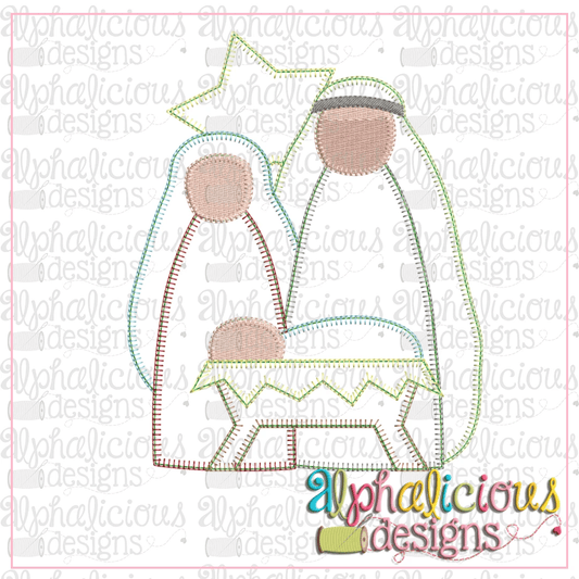 Simple Nativity-Blanket