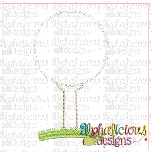 Golf Tee-Scribble