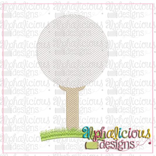 Golf Tee-Sketch