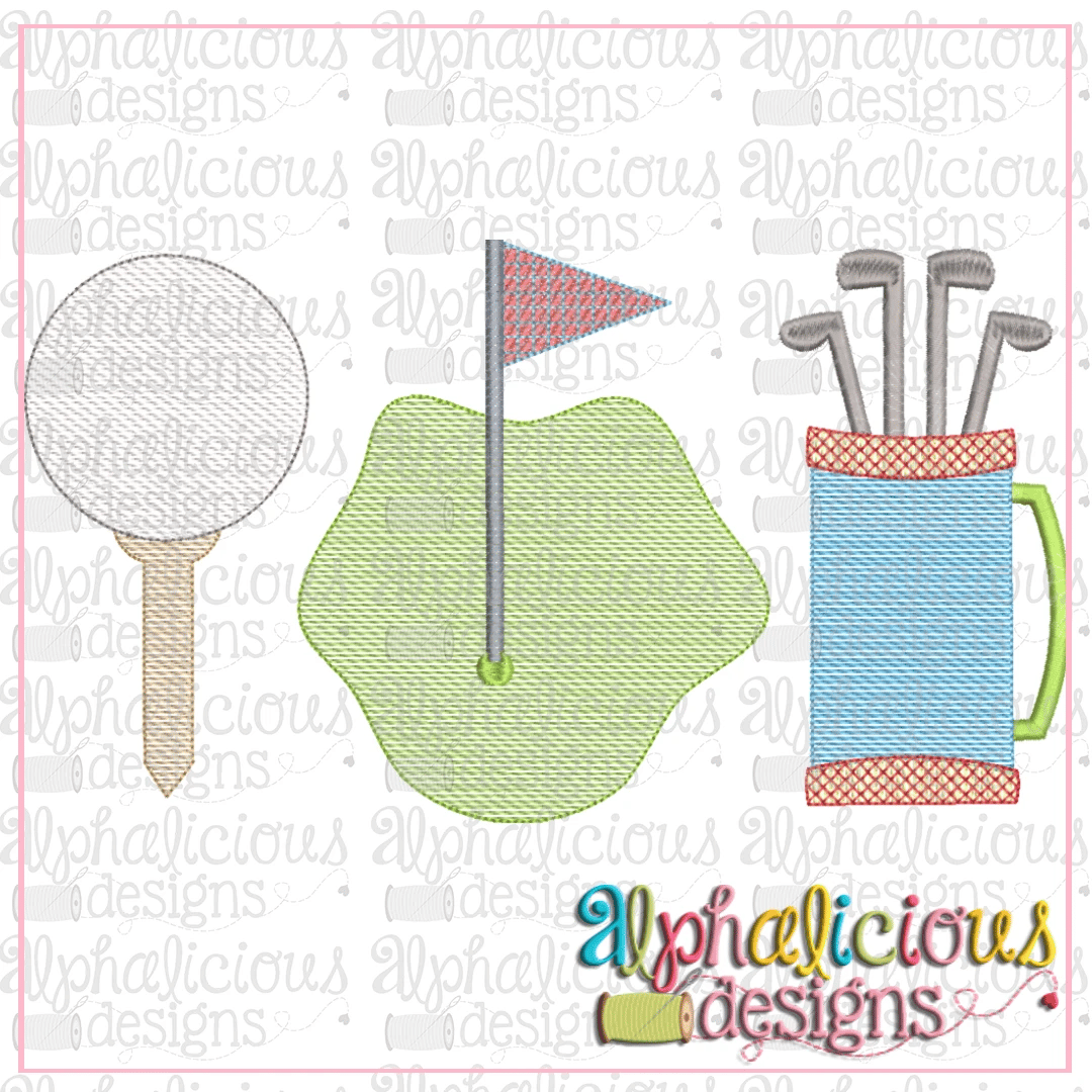 Golf Three In A Row-Sketch