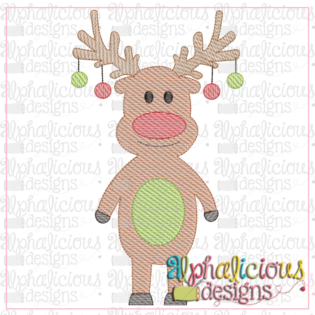 Reindeer-Sketch