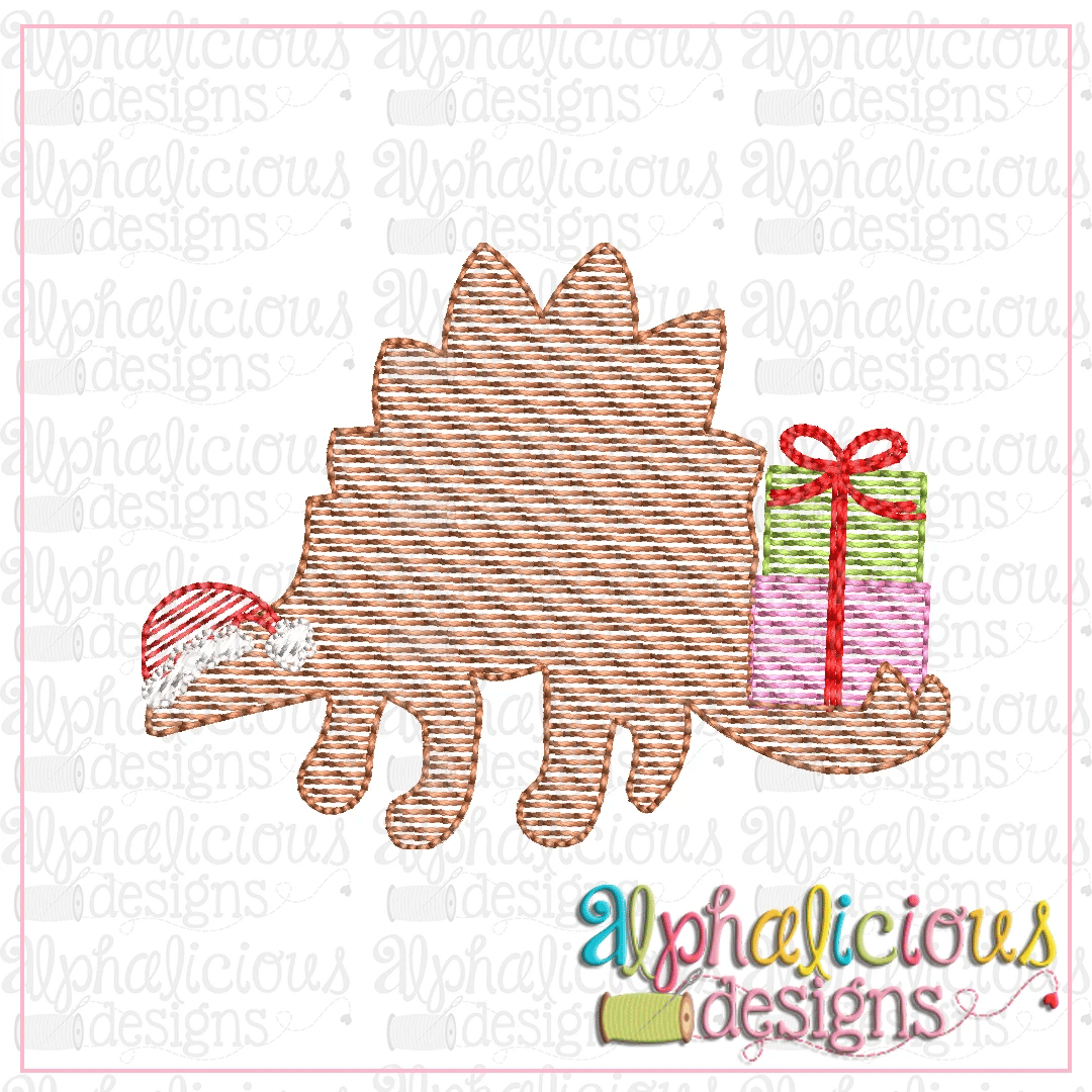Dino with Presents-MINI-Fill