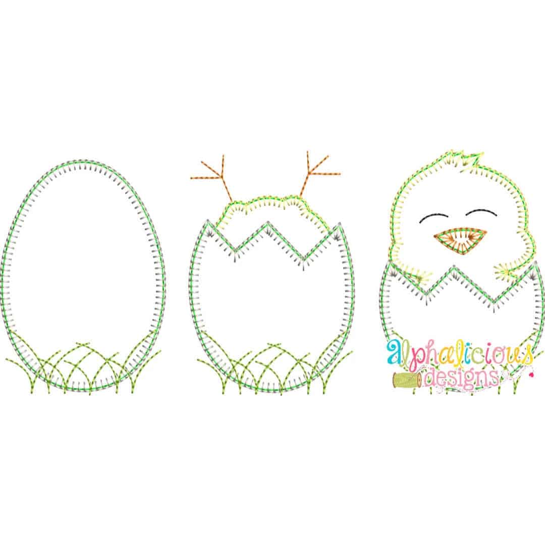 Chicks in Eggs- Blanket