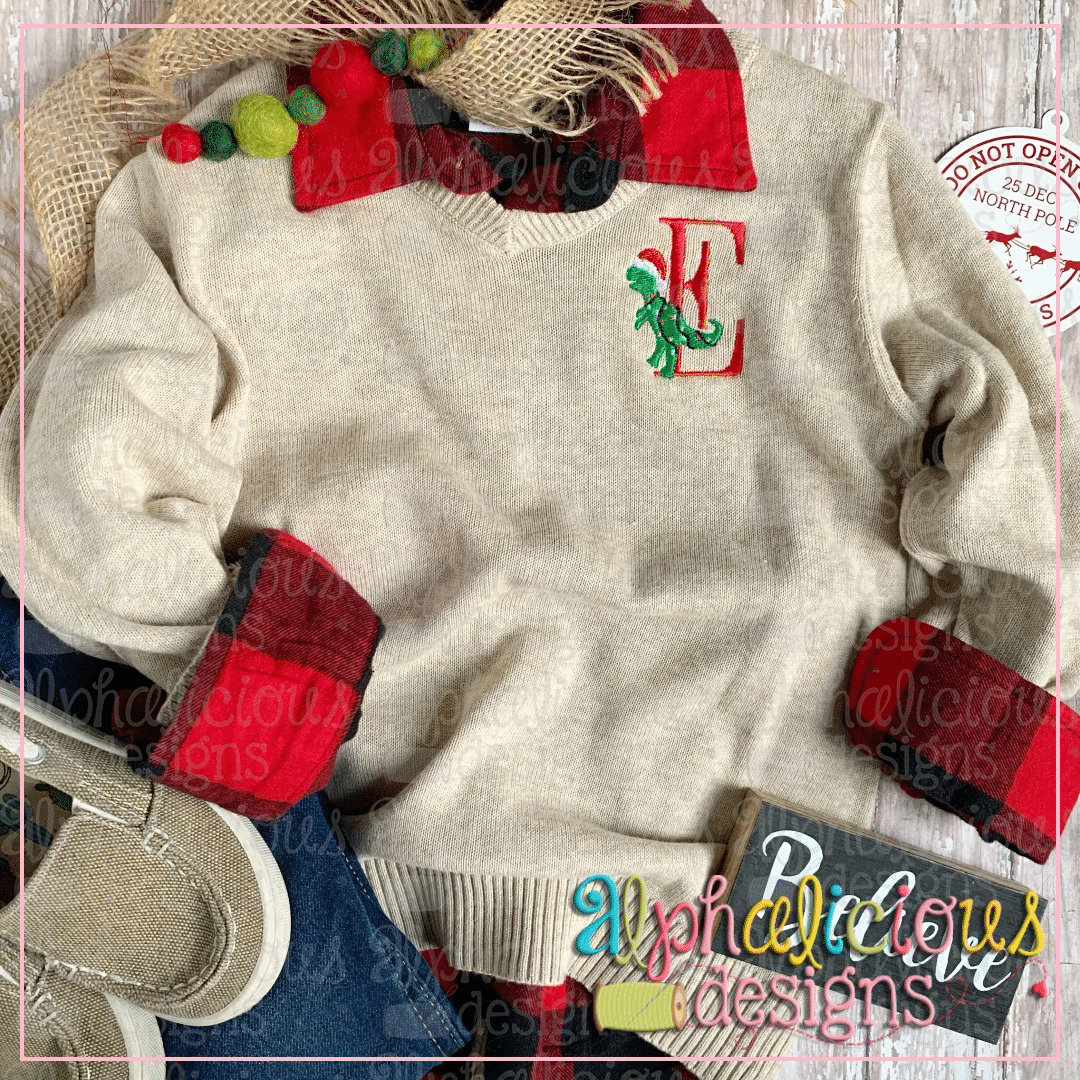 Christmas TRex-MINI-Fill