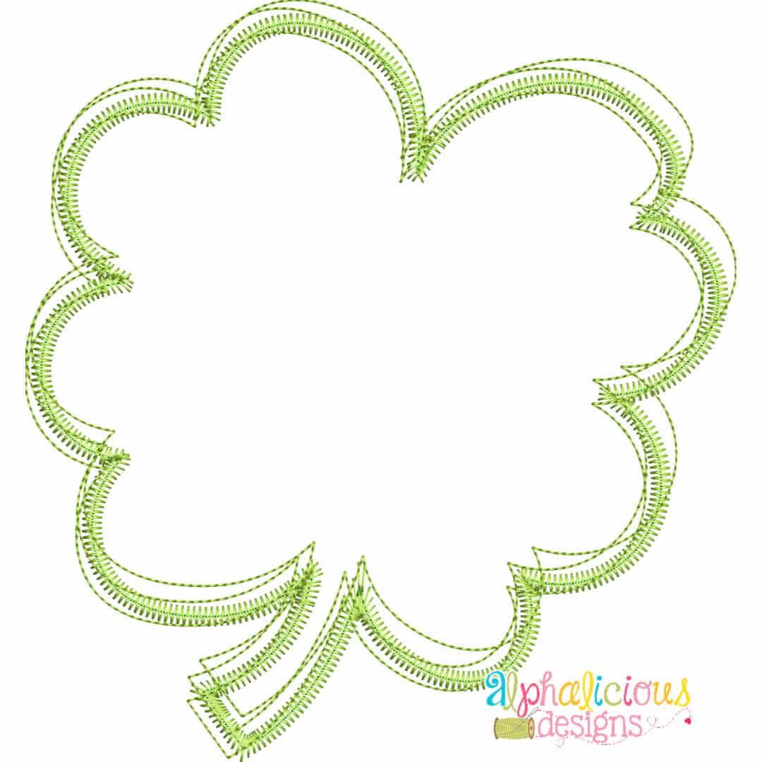 Doodle Shamrock- Zig Zag