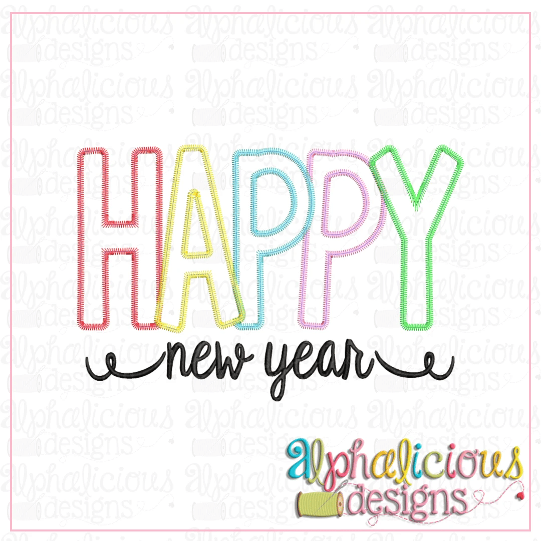 Happy New Year-Zig Zag