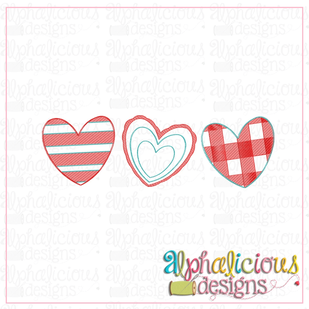 Patterned Hearts-TIAR-Sketch