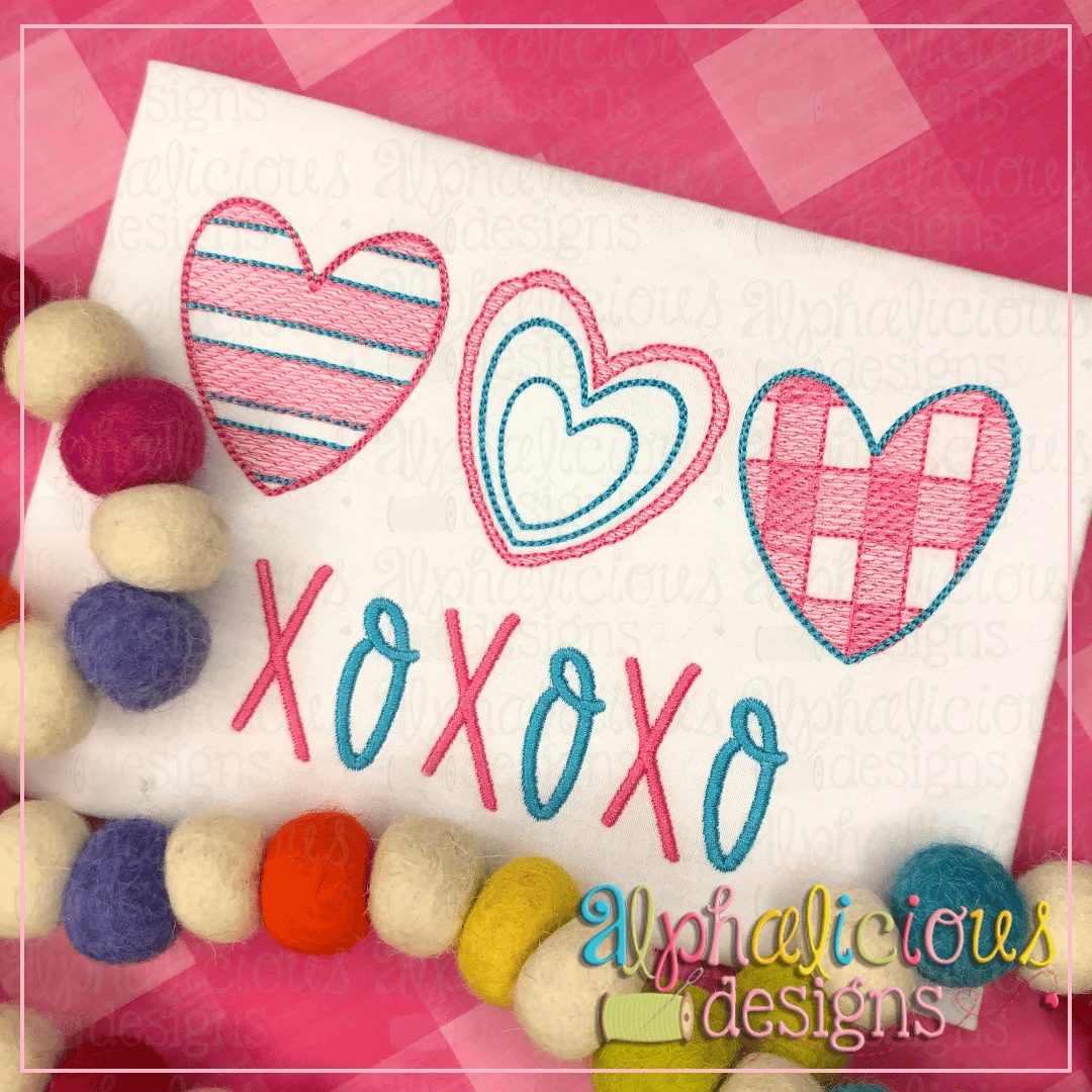 Patterned Hearts-TIAR-Sketch