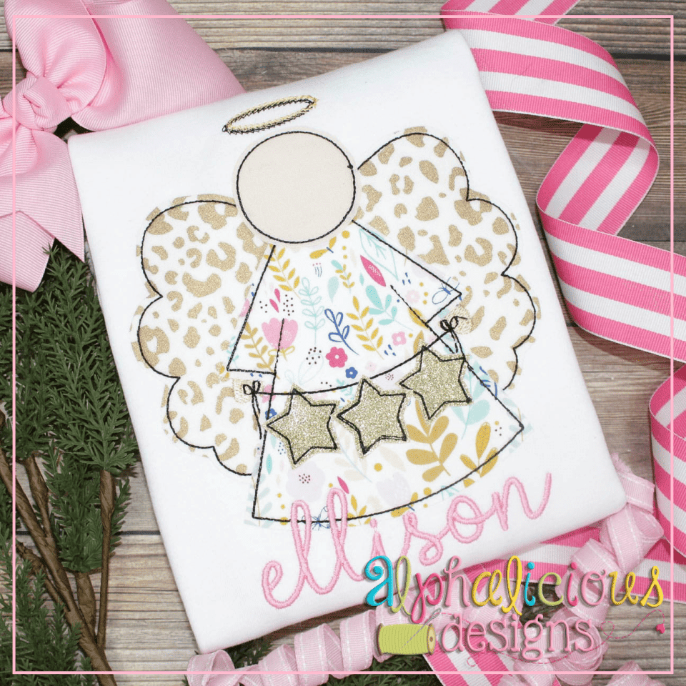 Angel with Stars - Triple Bean