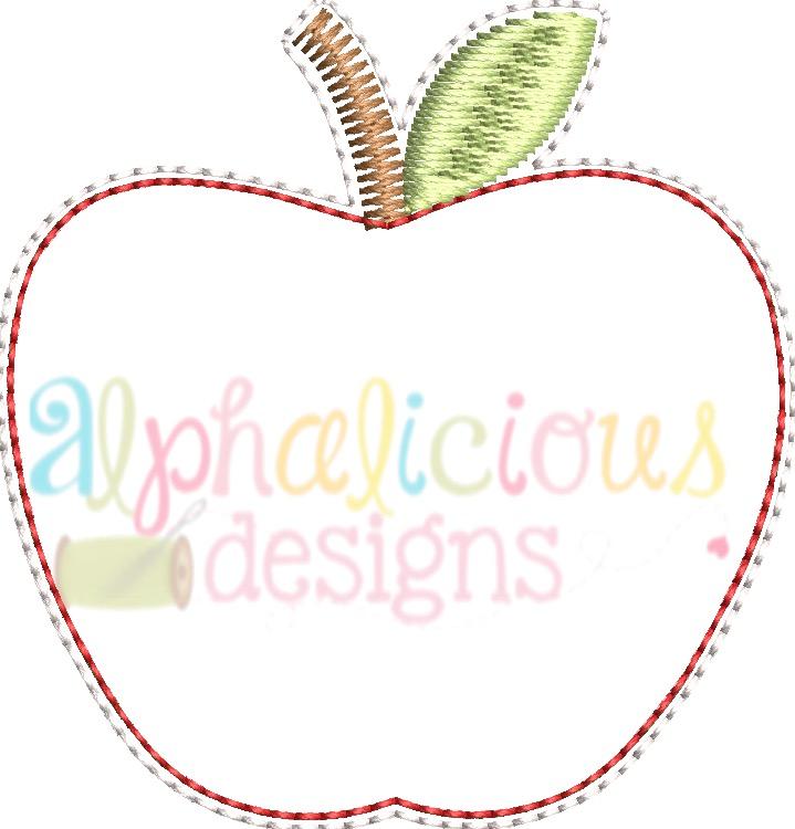 Apple Feltie- Triple Bean