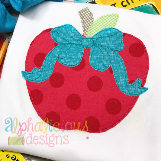 Apple with Bow-Triple Bean