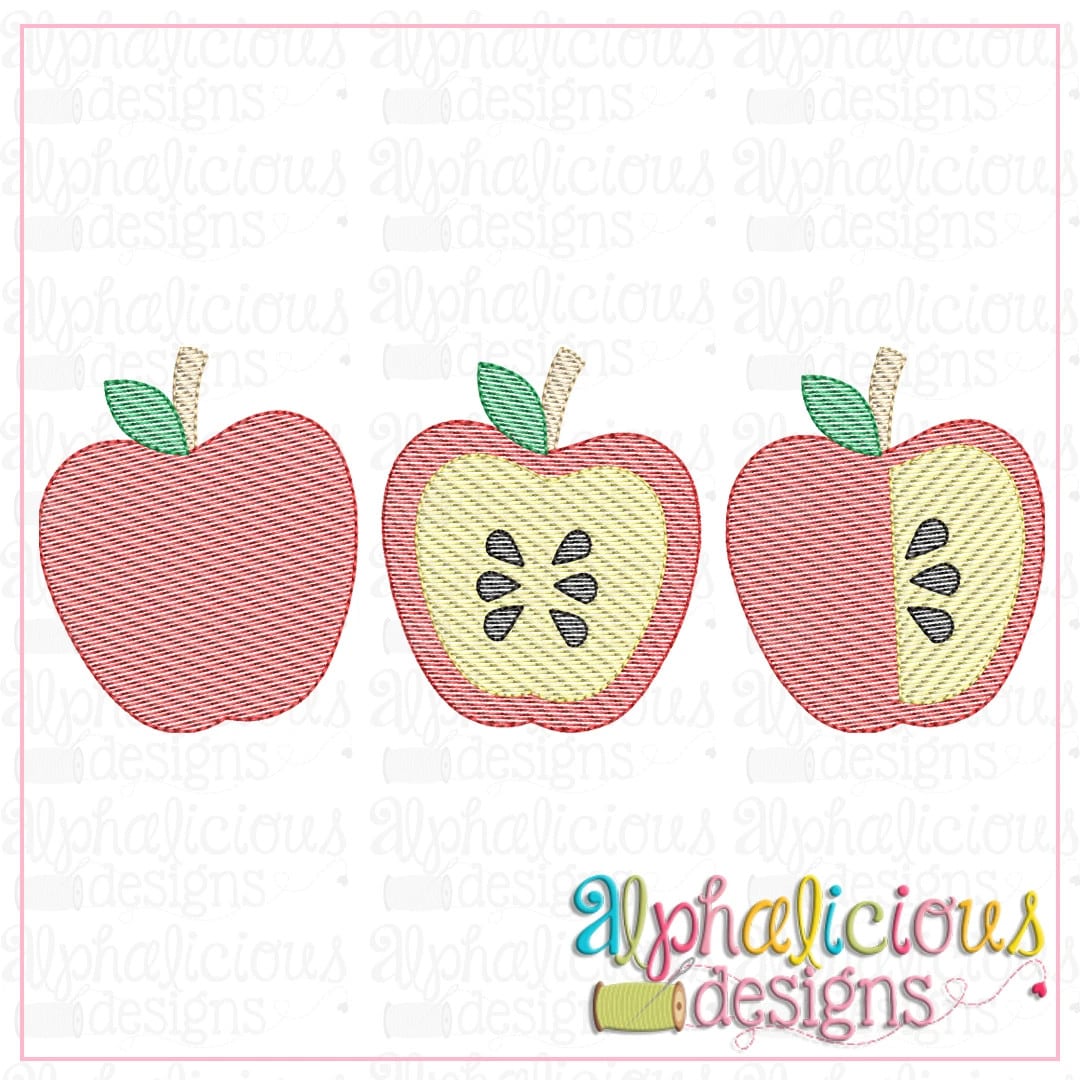 Apples Three in a Row-Sketch
