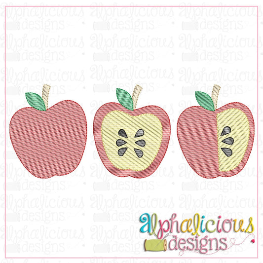 Apples Three in a Row-Sketch