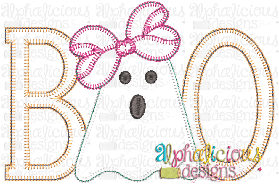 BOO with Bow-Blanket