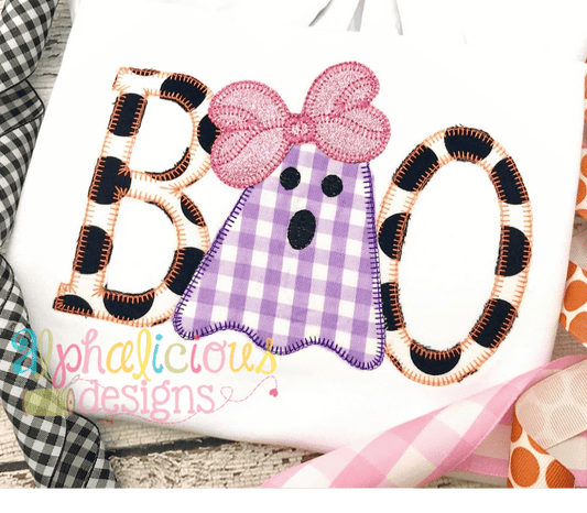 BOO with Bow-Blanket