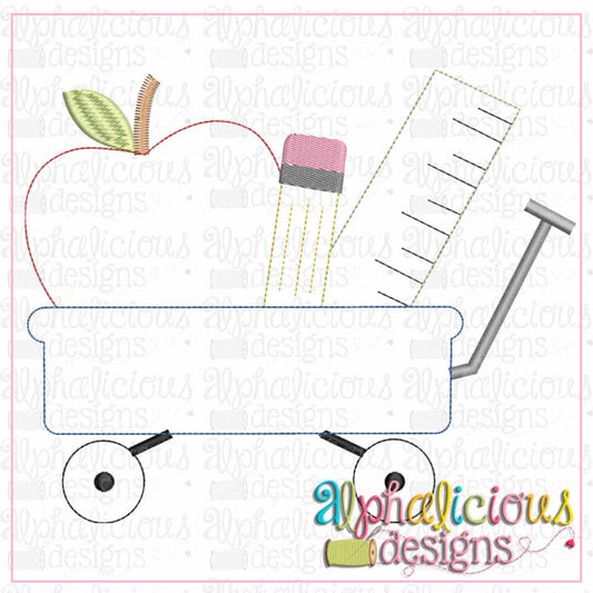 Back To School Wagon-Triple Bean