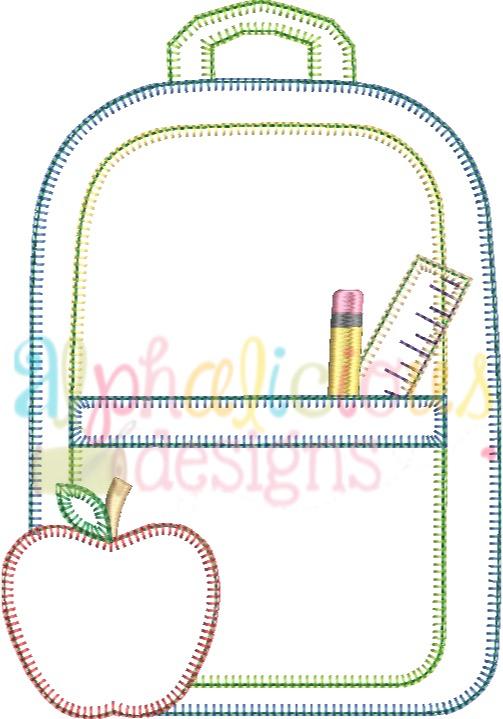 Back To School Backpack-Simple-Blanket