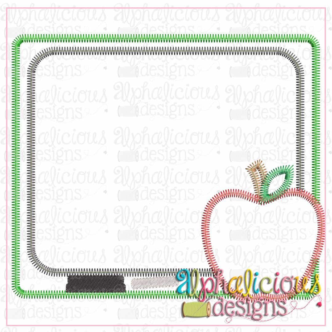 Back To School Blackboard-Zig Zag