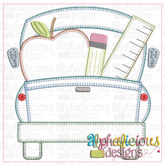 Back To School Farm Truck-Blanket