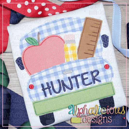 Back To School Farm Truck-Triple Bean