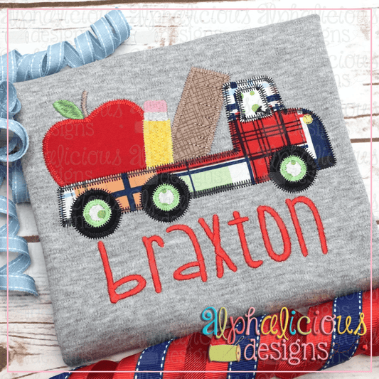 Back To School Flatbed Truck-ZigZag