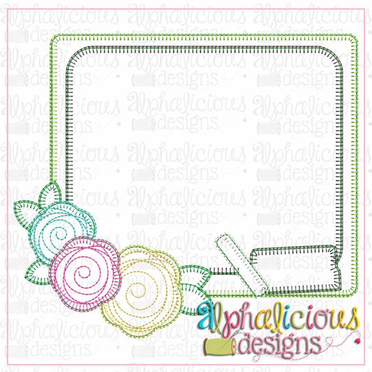 Back To School Floral Blackboard-Blanket