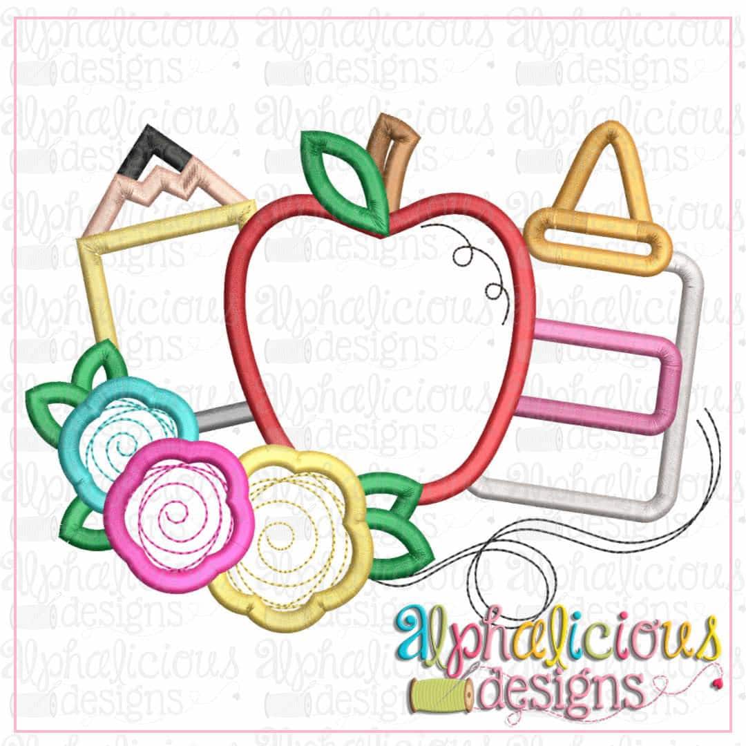 Back To School Floral Trio-Satin