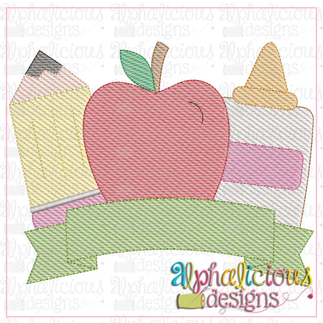 Back To School Trio-Sketch