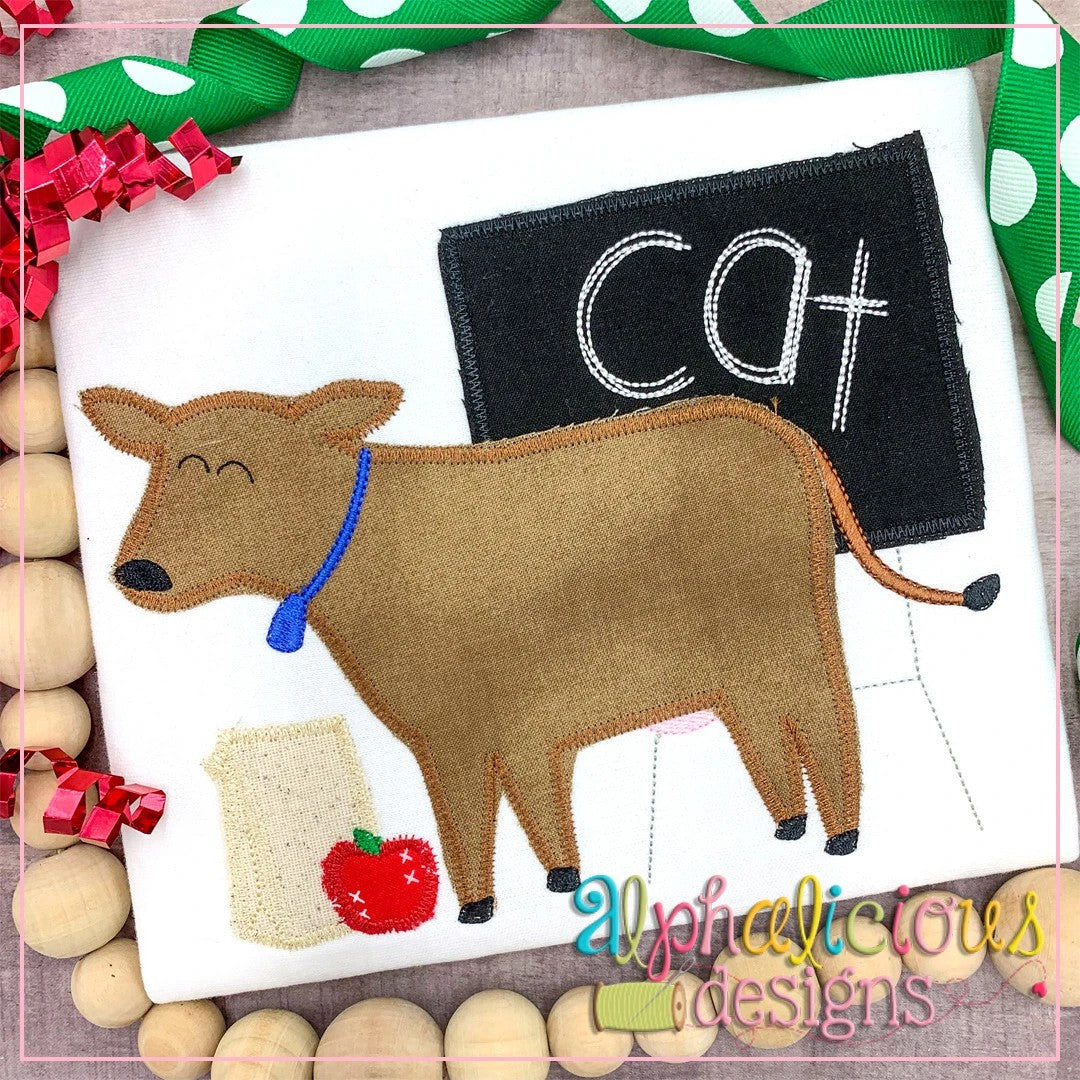 Back to School Cow-ZigZag