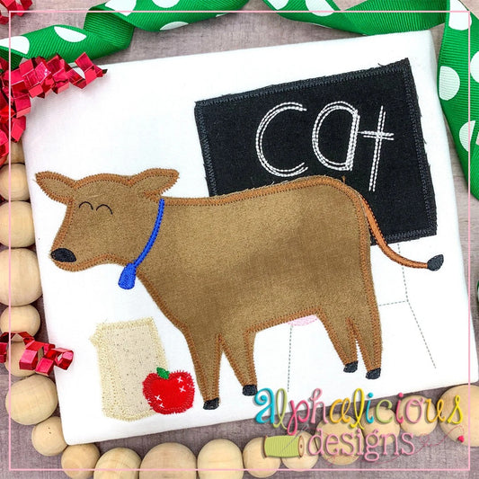 Back to School Cow-ZigZag
