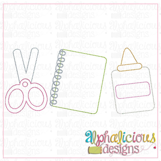 Back to School Three in a Row-Triple Bean