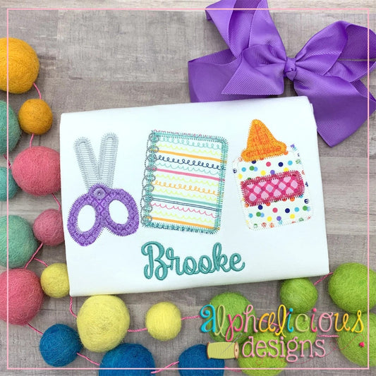 Back to School Three in a Row-ZigZag