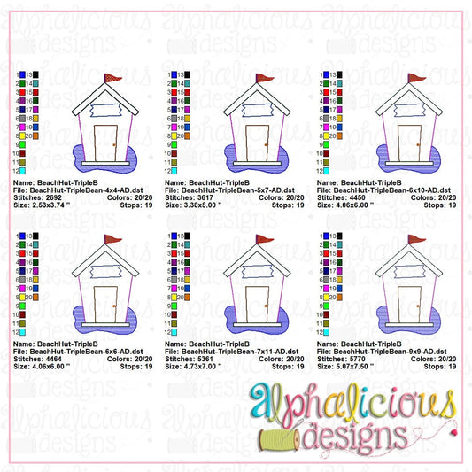 Beach Hut-Triple Bean