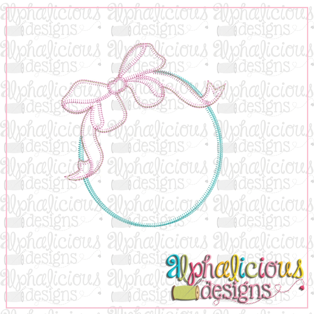 Big Bow Frame-Blanket