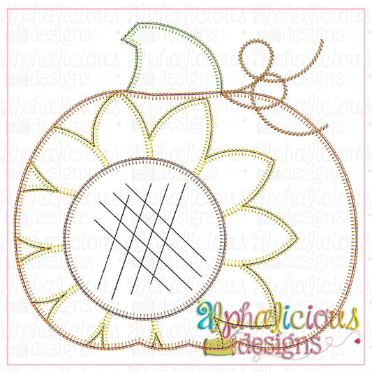 Big Sunflower Pumpkin-Blanket