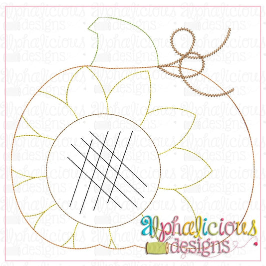 Big Sunflower Pumpkin-Triple Bean