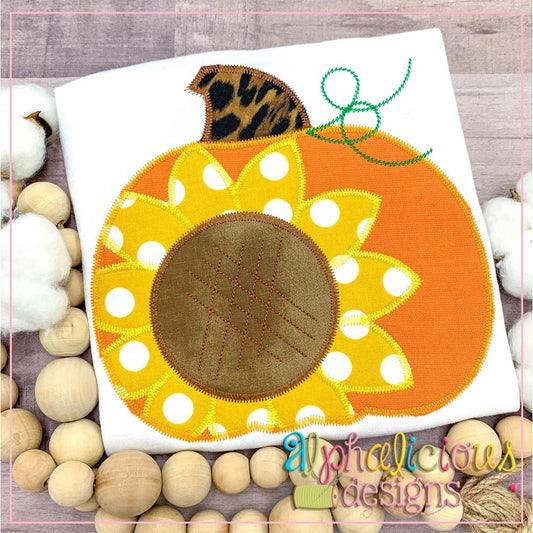 Big Sunflower Pumpkin-ZigZag