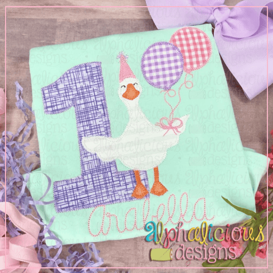 Birthday Duck-Blanket